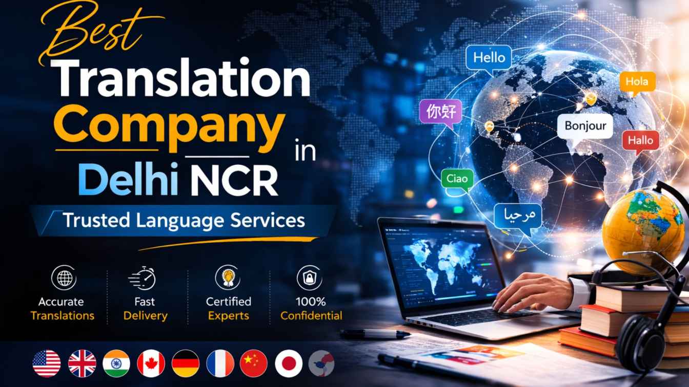 Best Translation Company in Delhi NCR | Trusted Language Services