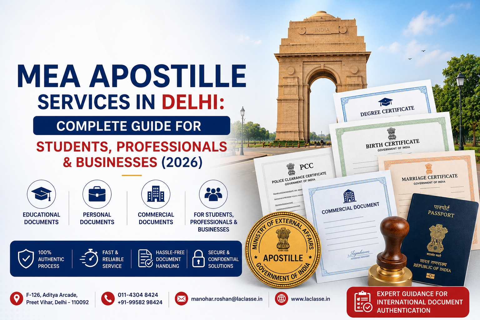 MEA Apostille Services in Delhi