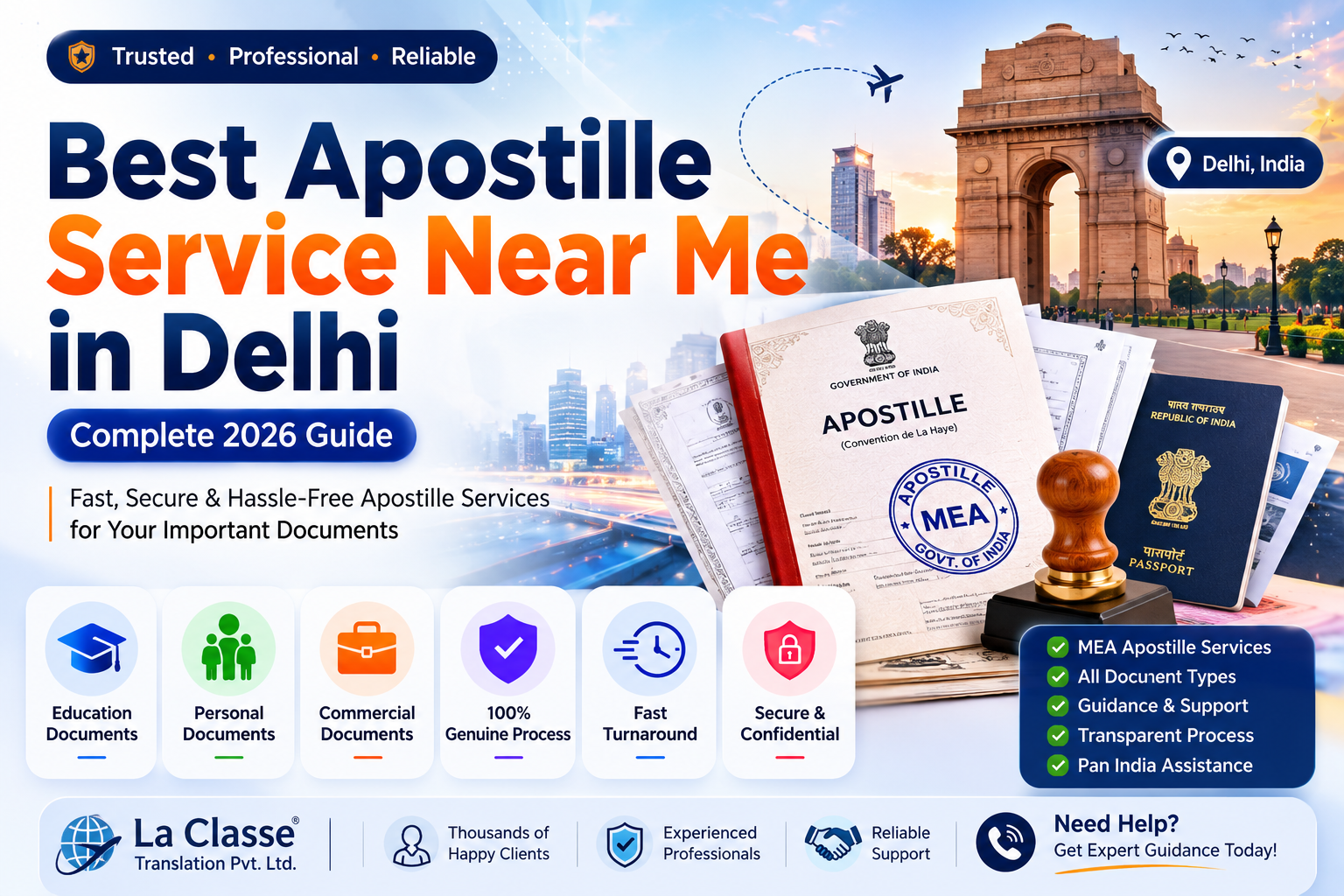 Best Apostille Service Near Me in Delhi: Complete Guide