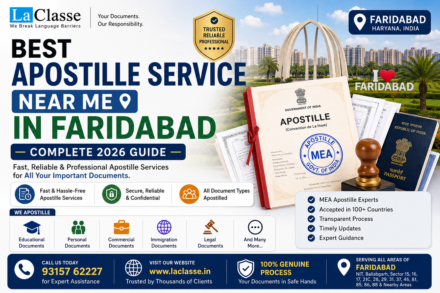 Best Apostille Service Near Me in Faridabad: Complete Guide