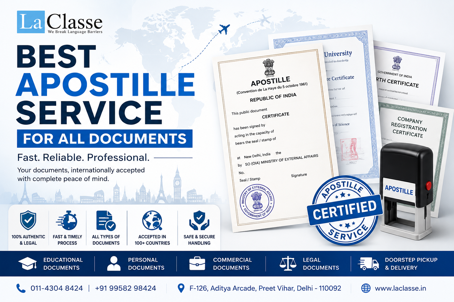 Best Apostille Service  for All Documents