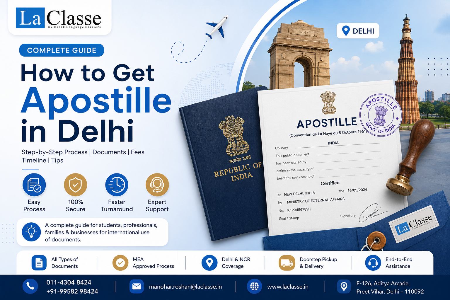 How to Get Apostille in Delhi: Complete Guide