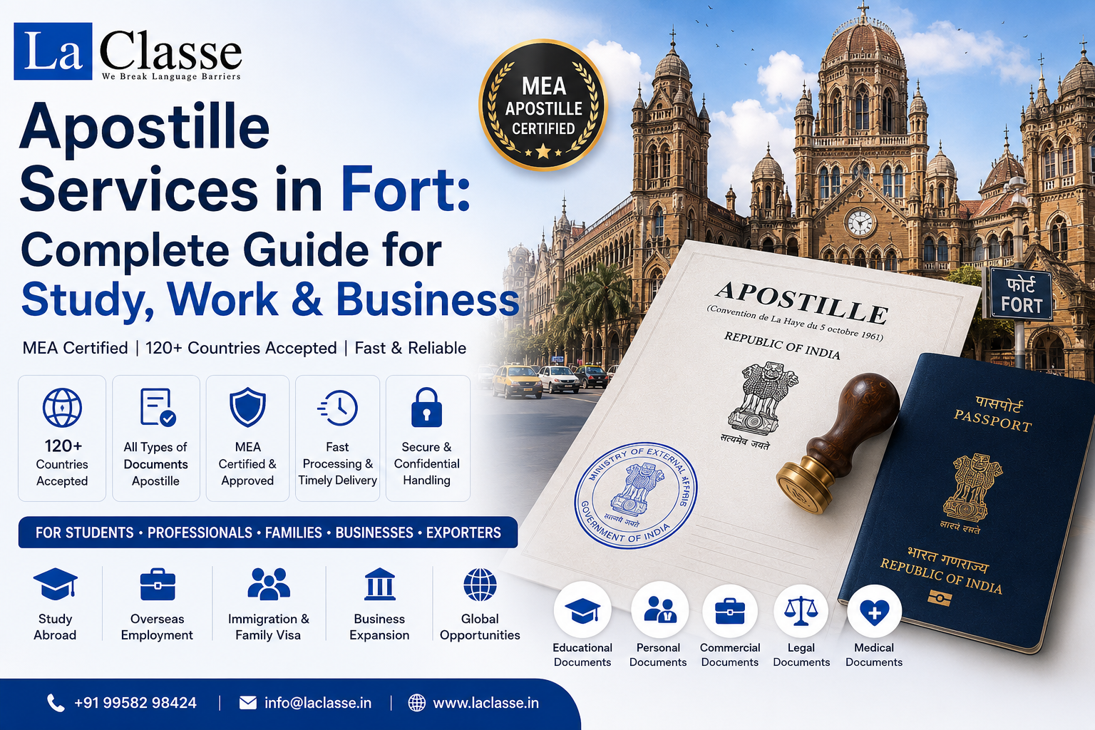 Apostille Services in Fort: Complete Guide for Study, Work & Business