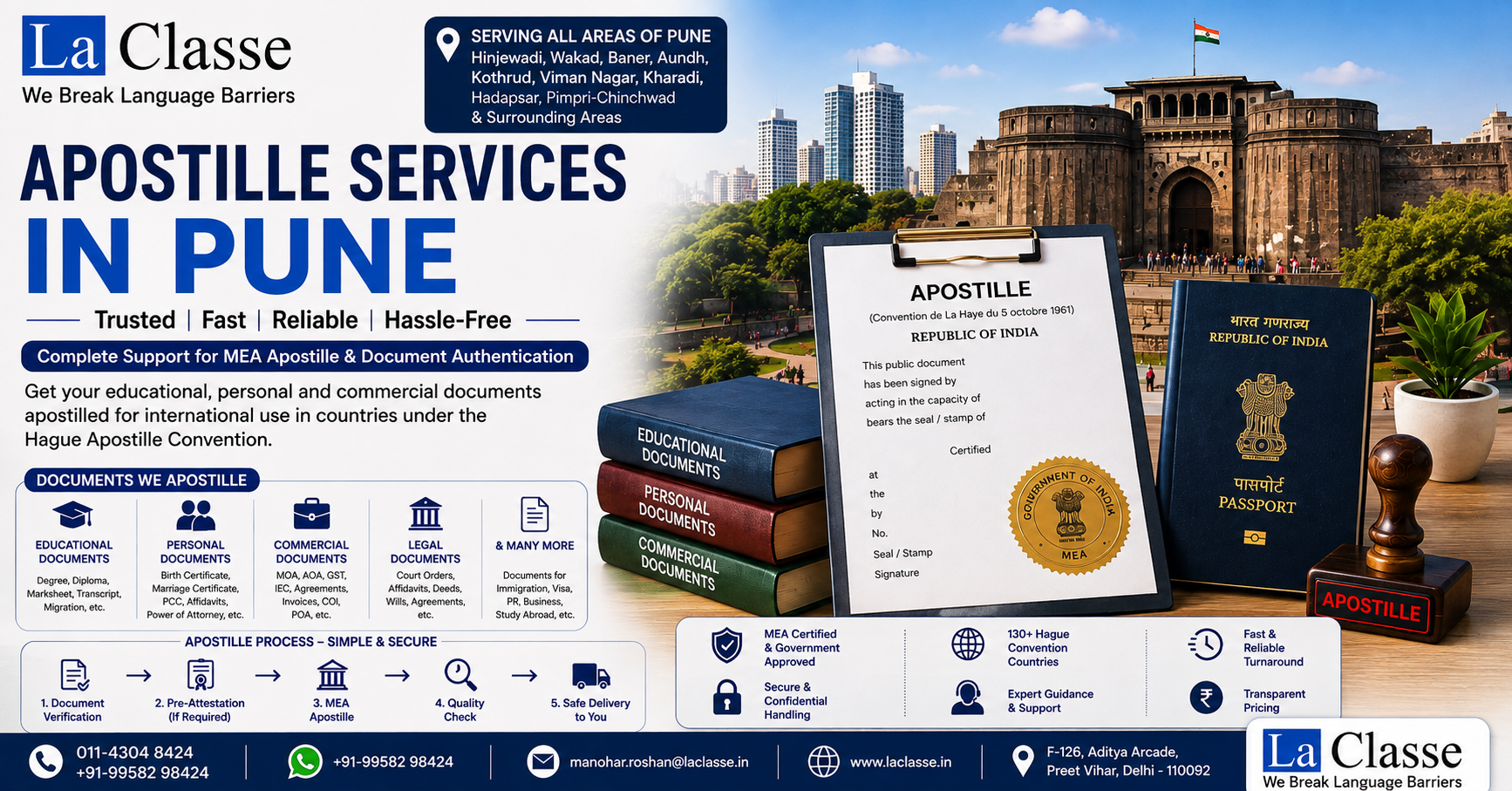 Apostille Services in Pune: Complete Guide to Document Apostille for International Use