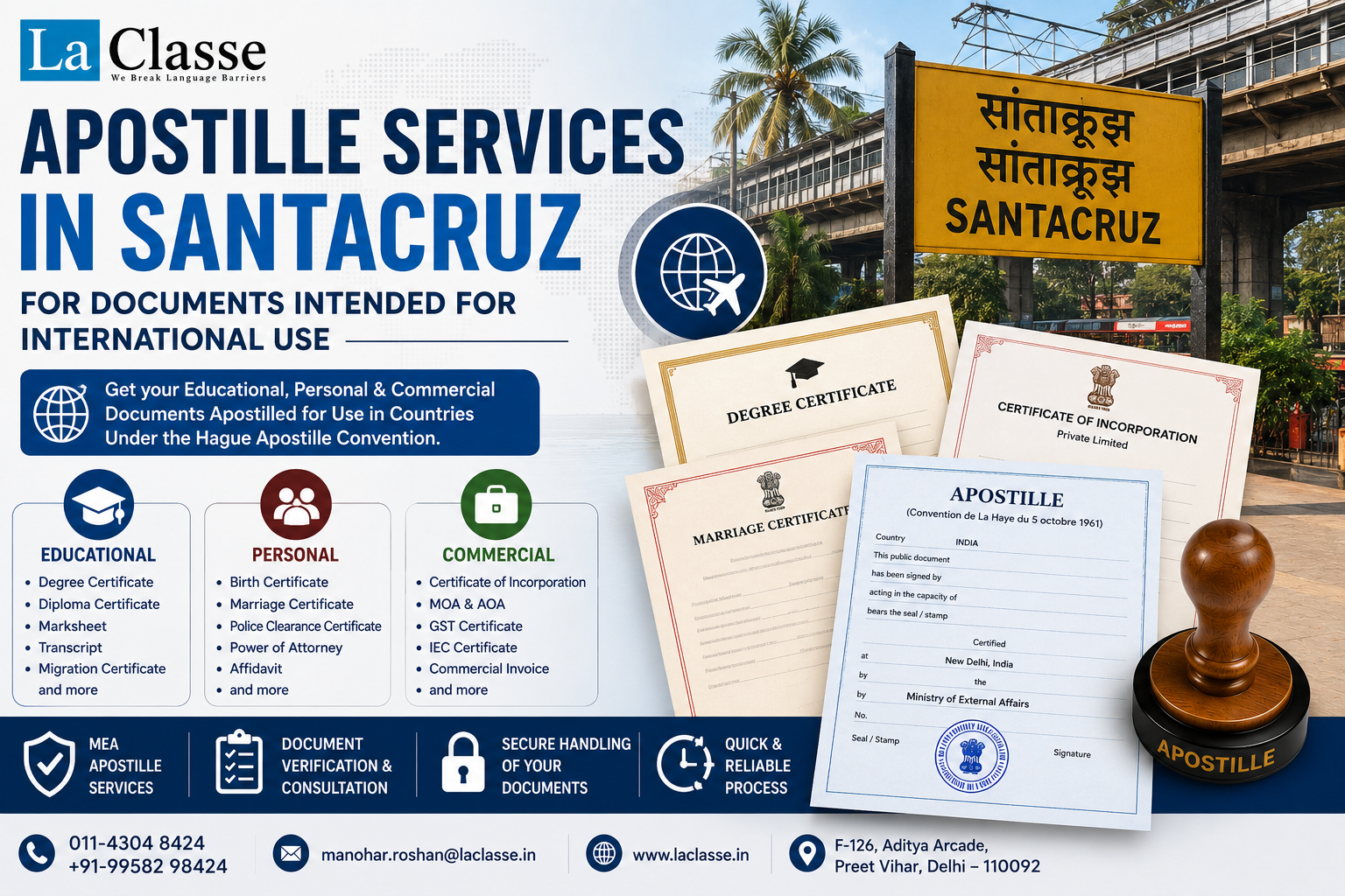 Apostille Services in Mumbai for Documents Intended for International Use