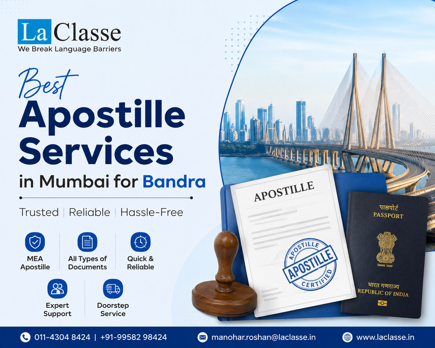 Best Apostille Services in Mumbai for Bandra
