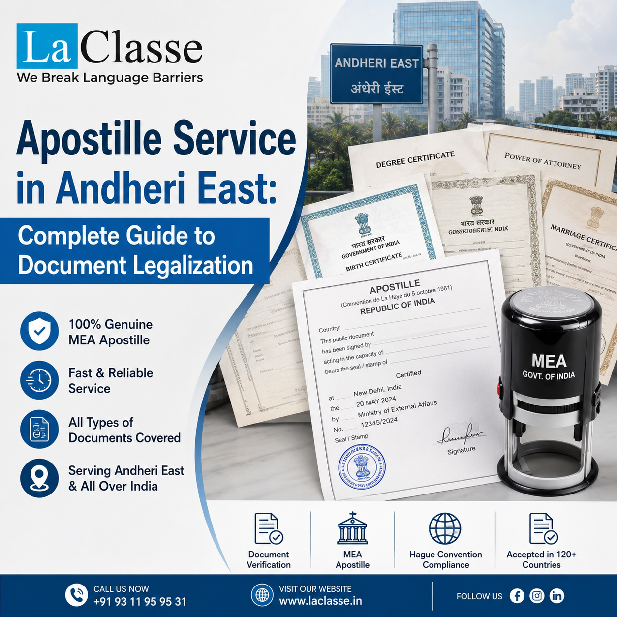 Apostille Service in Andheri East: Complete Guide to Document Legalization