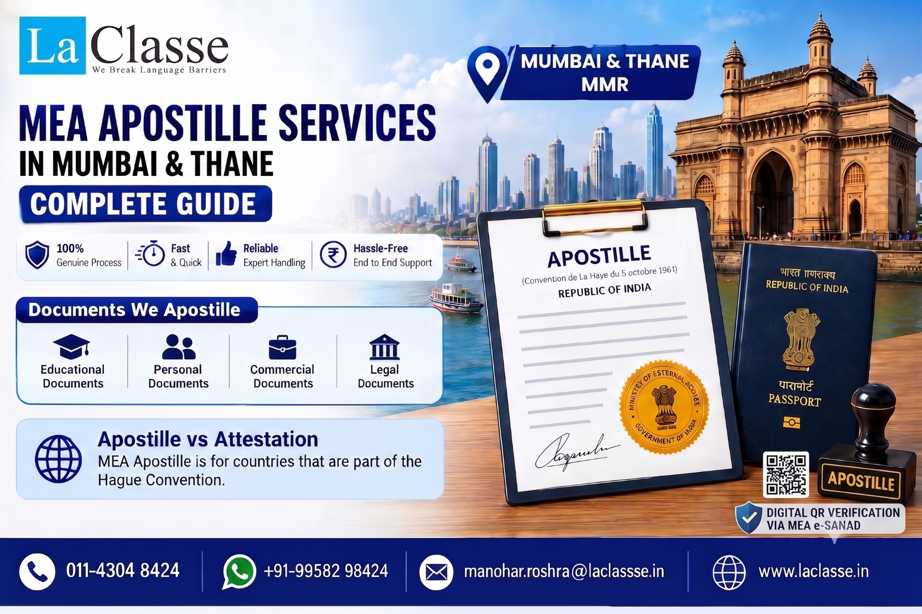 The Complete Guide to MEA Apostille Services in Mumbai, Thane