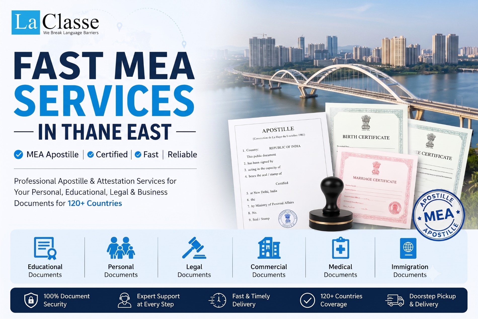 Fast MEA Apostille Services in Thane East