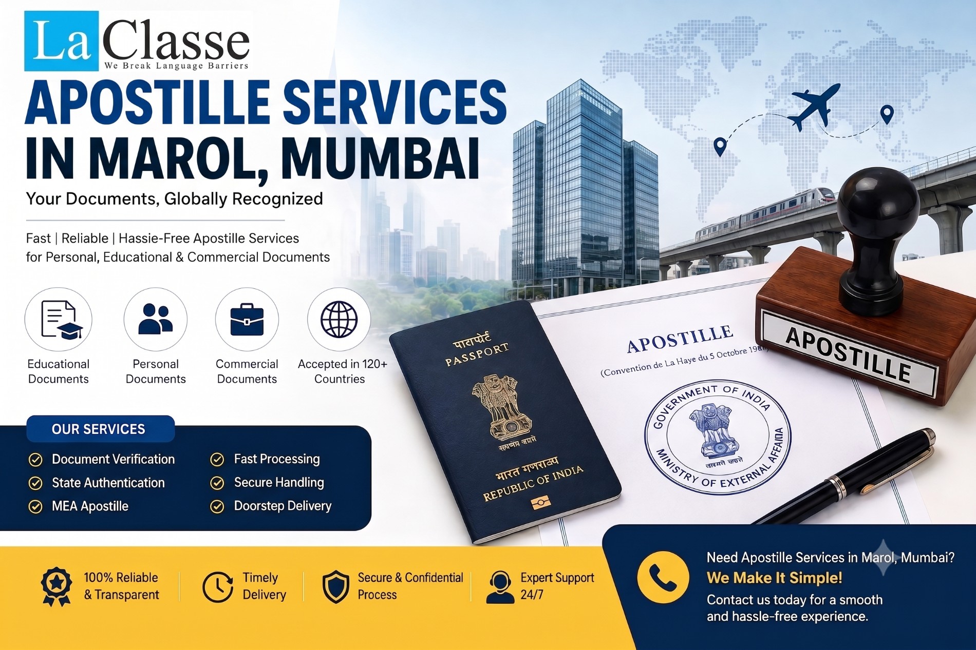 Apostille Services in Marol, Mumbai – Complete MEA Apostille Guide