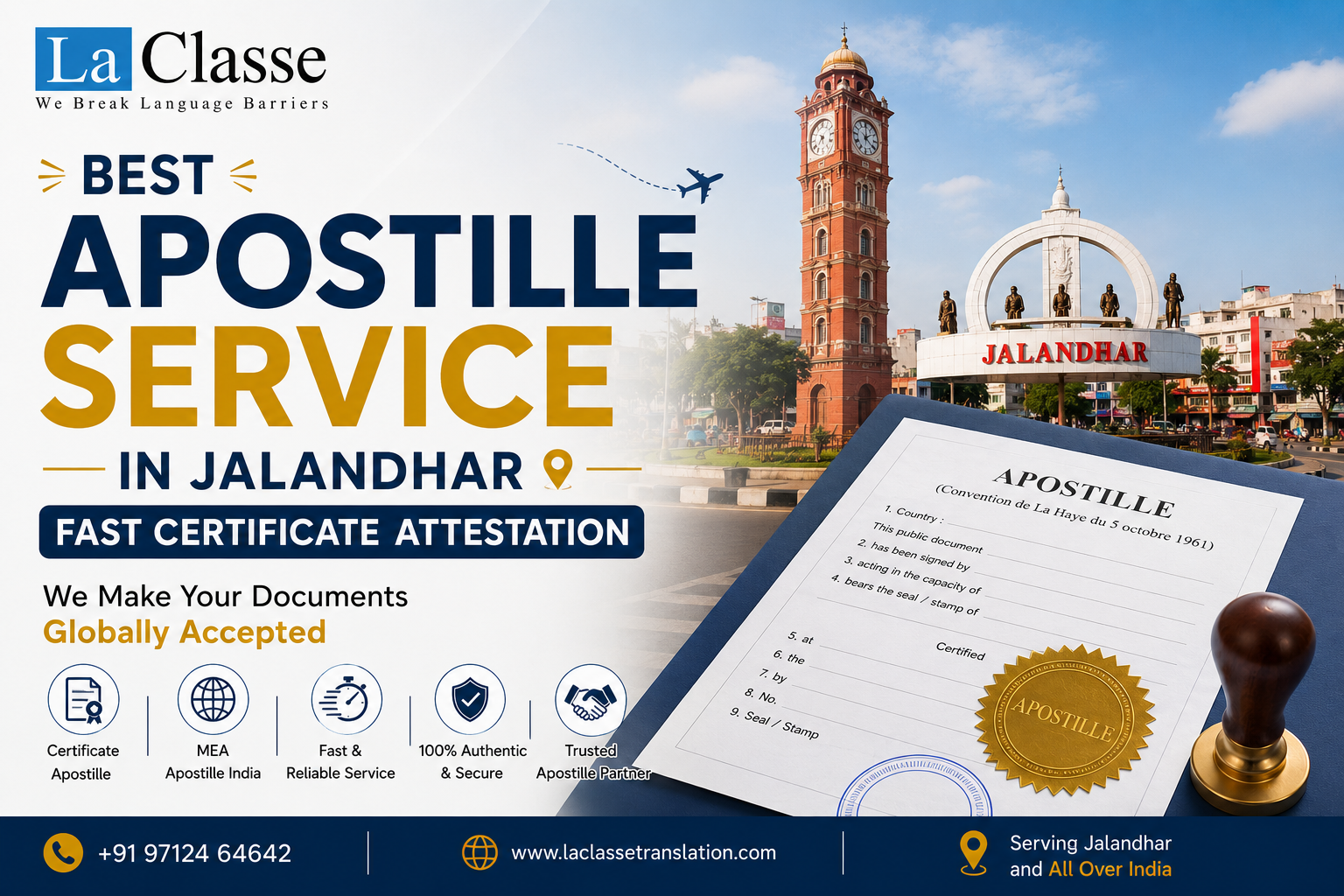 Best Apostille Service in Jalandhar | Fast Certificate Attestation