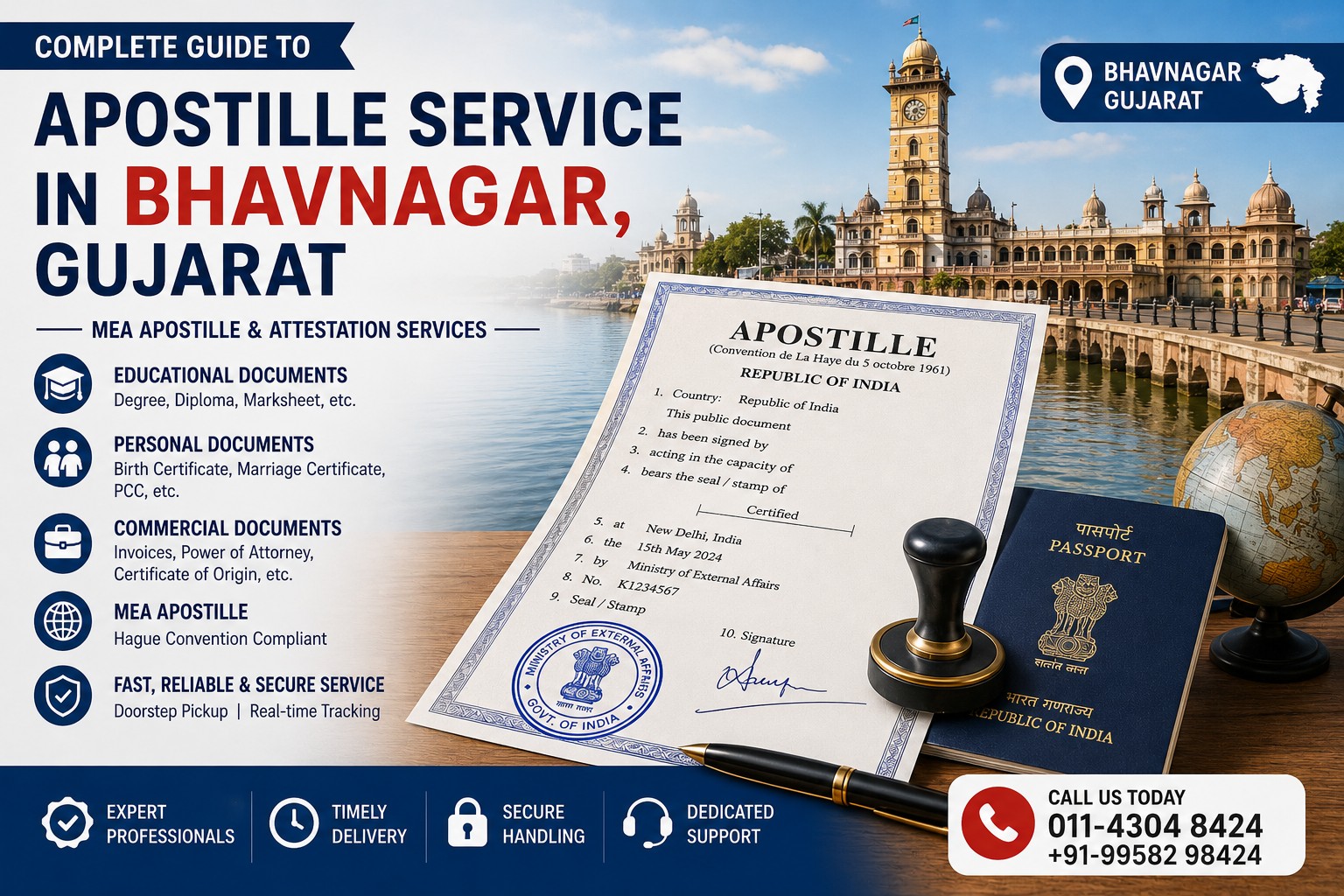 Complete Guide to MEA Apostille Service in Bhavnagar, Gujarat