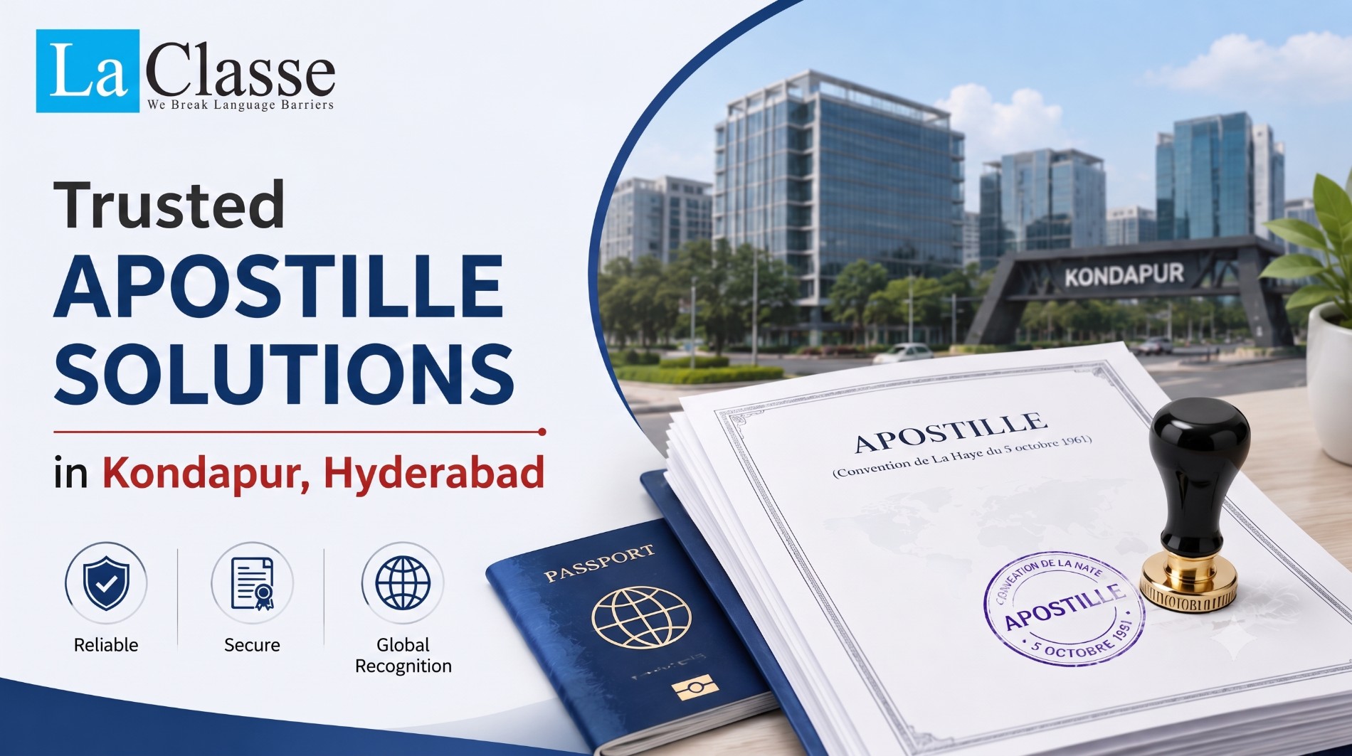 Trusted Apostille Solutions in Kondapur, Hyderabad