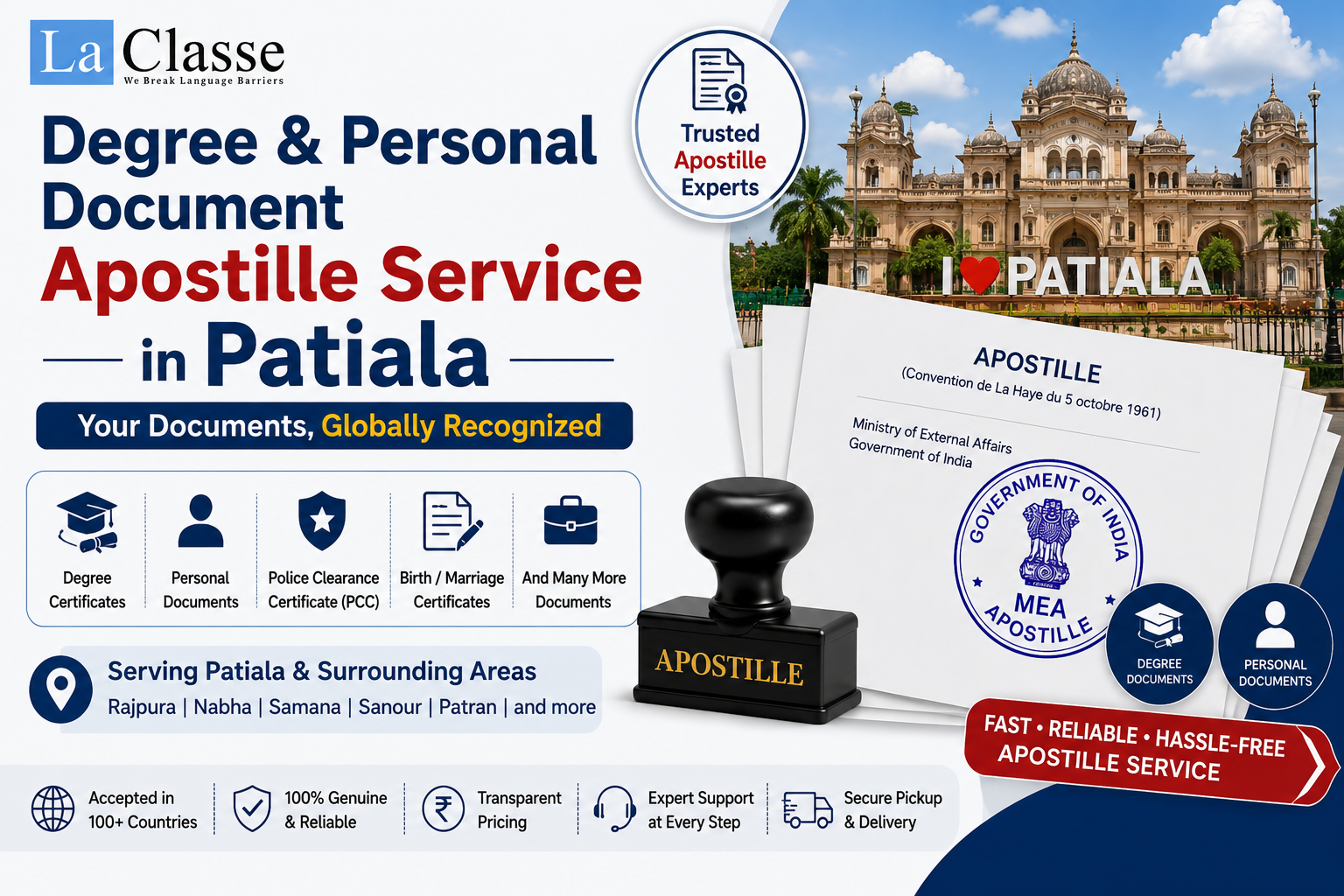 Degree & Personal Document Apostille Service in Patiala