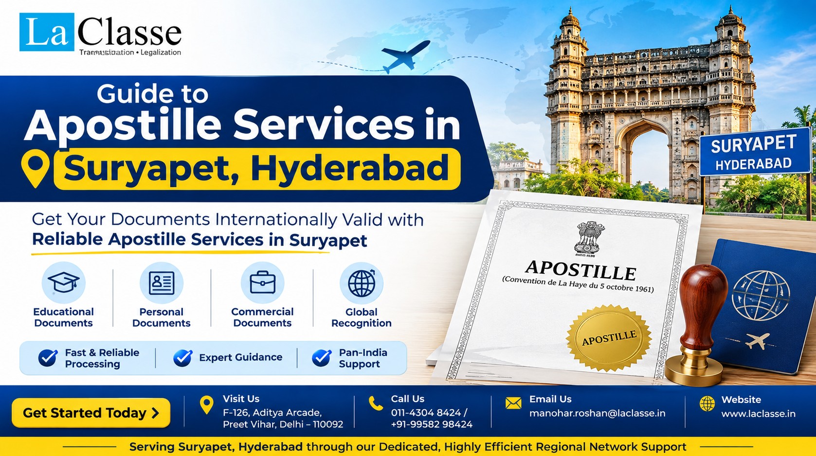 Guide to Apostille Services in Suryapet, Hyderabad