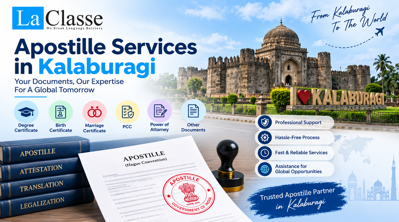 Apostille Services in Kalaburagi, Karnataka – A Complete Guide