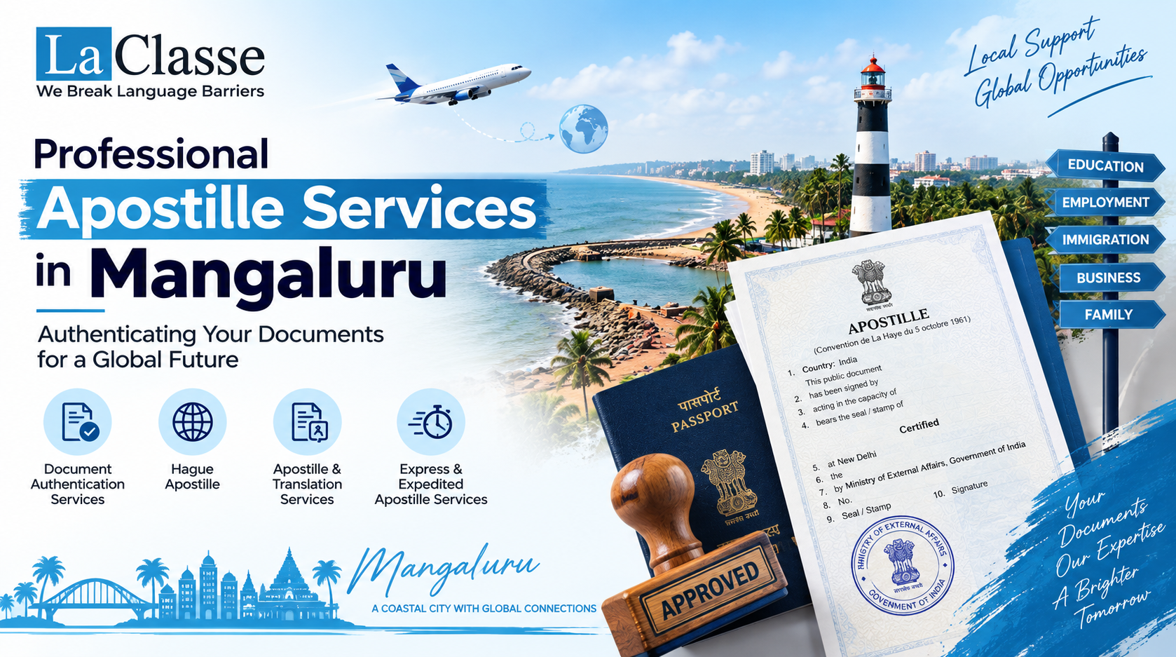 Professional Apostille Services in Mangaluru for International Document Authentication