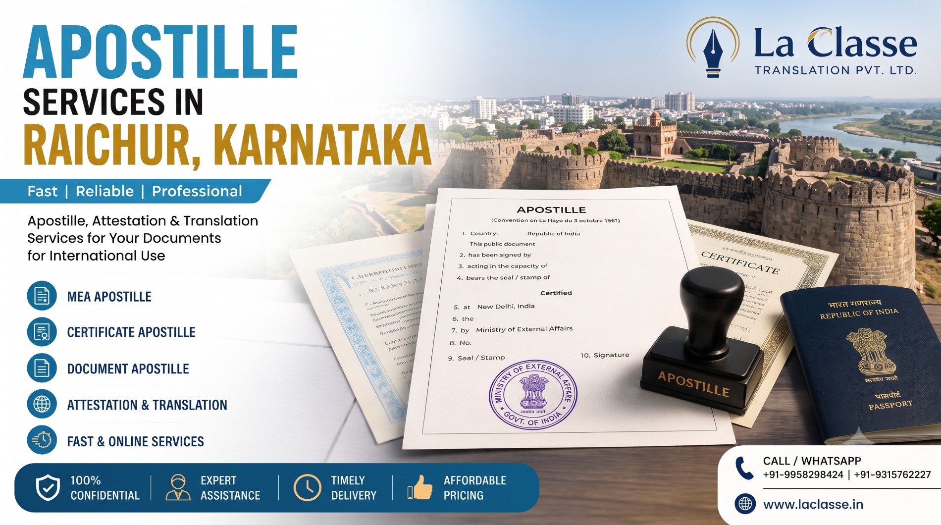 The Ultimate Guide to Apostille Services in Raichur, Karnataka