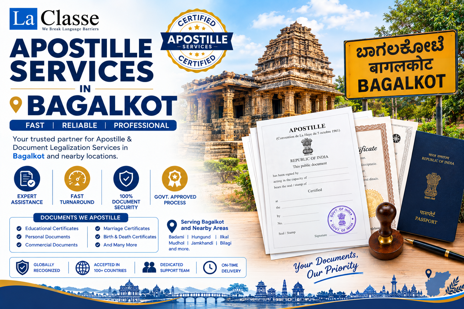 How Bagalkot Residents Can Prepare Documents for Abroad?