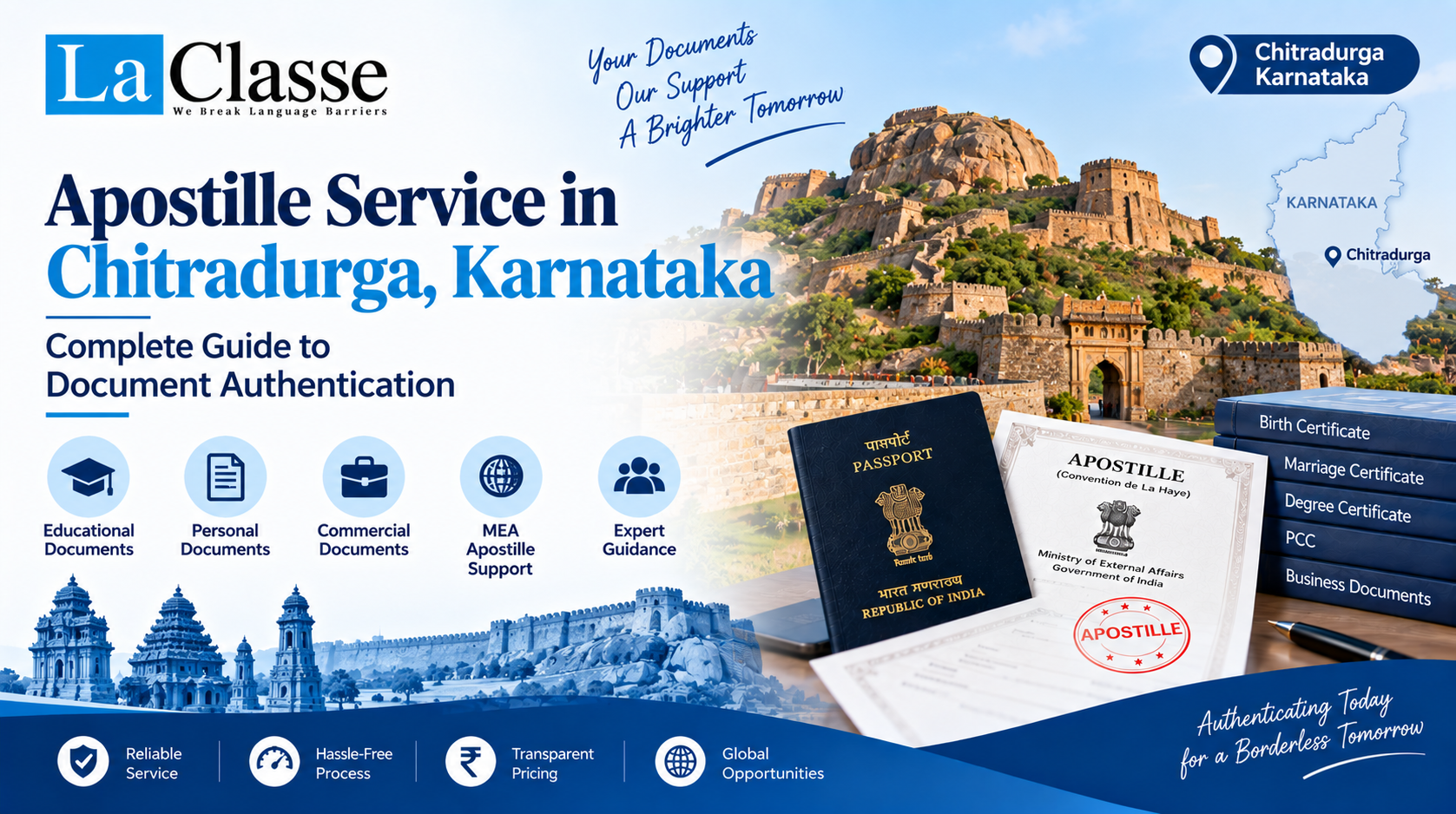 Apostille Service in Chitradurga, Karnataka – Complete Guide to Document Authentication
