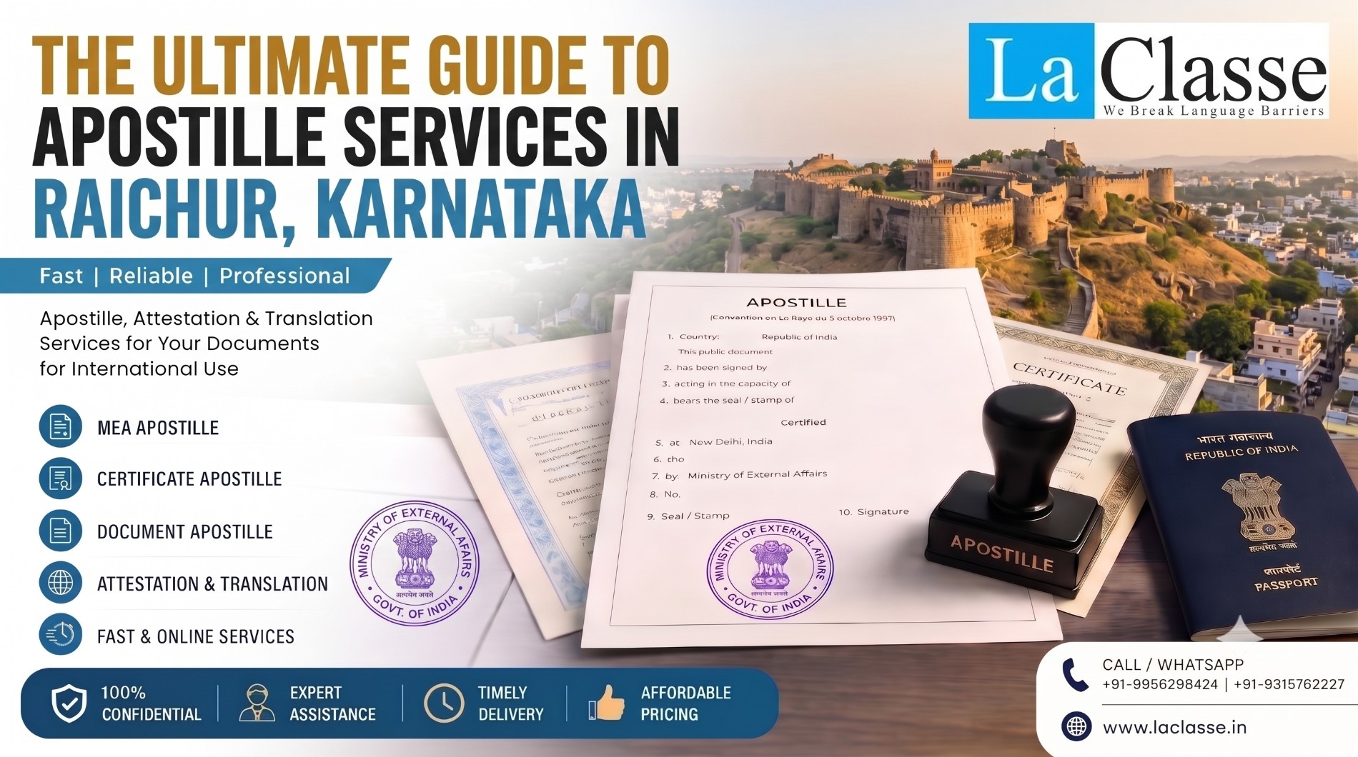 The Ultimate Guide to Apostille Services in Raichur, Karnataka