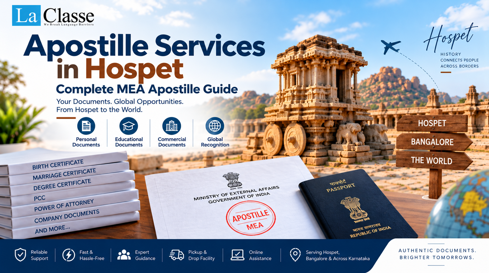 Apostille Services in Hospet : Complete MEA  Apostille Guide
