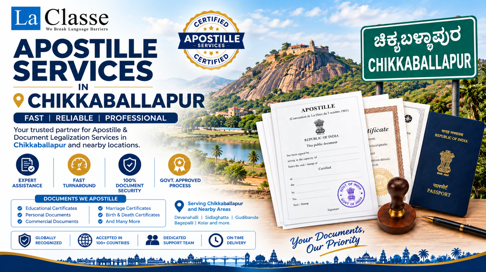 Apostille Services in Chikkaballapur – Complete Guide to MEA Apostille!