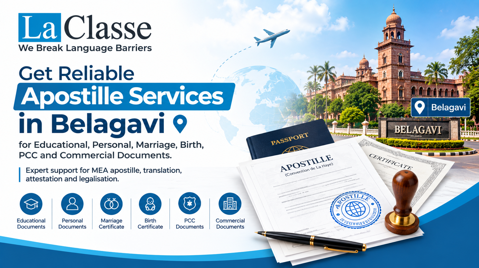 Expert Apostille Services in Belagavi for International Documents