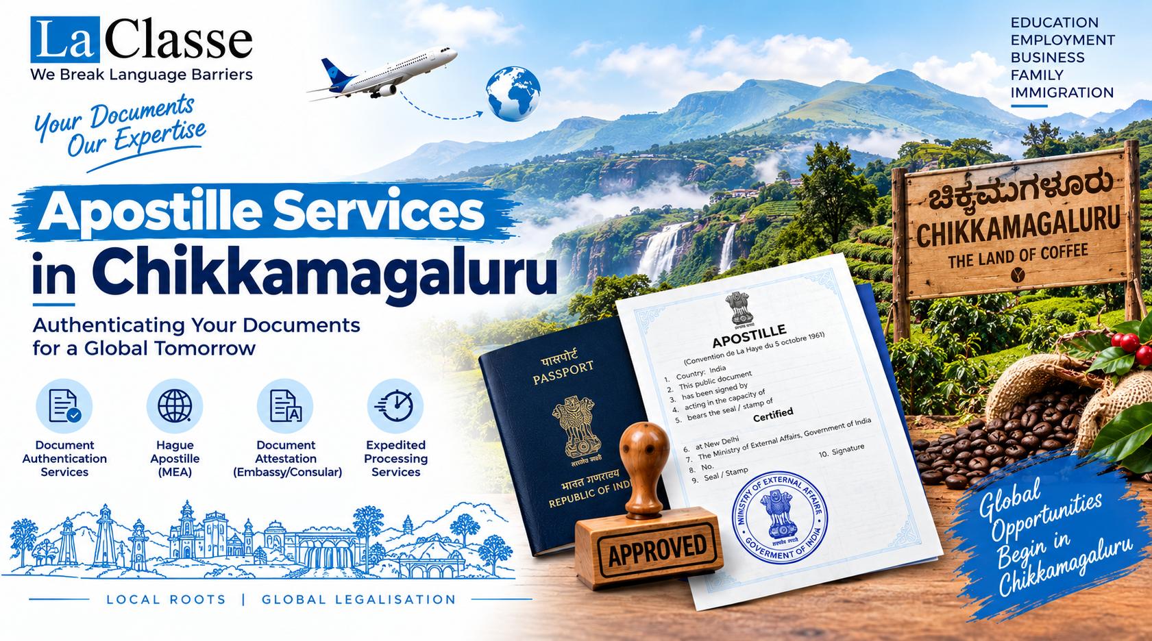 Apostille Services in Chikkamagaluru– Everything You Need to Know