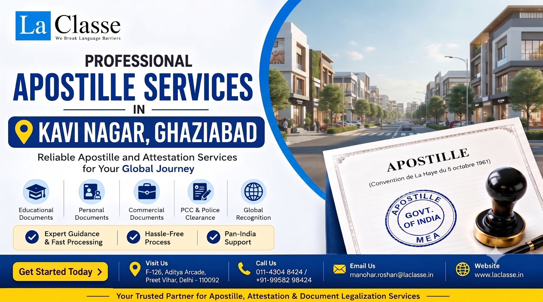 Guide to Apostille Services in Kavi Nagar, Ghaziabad