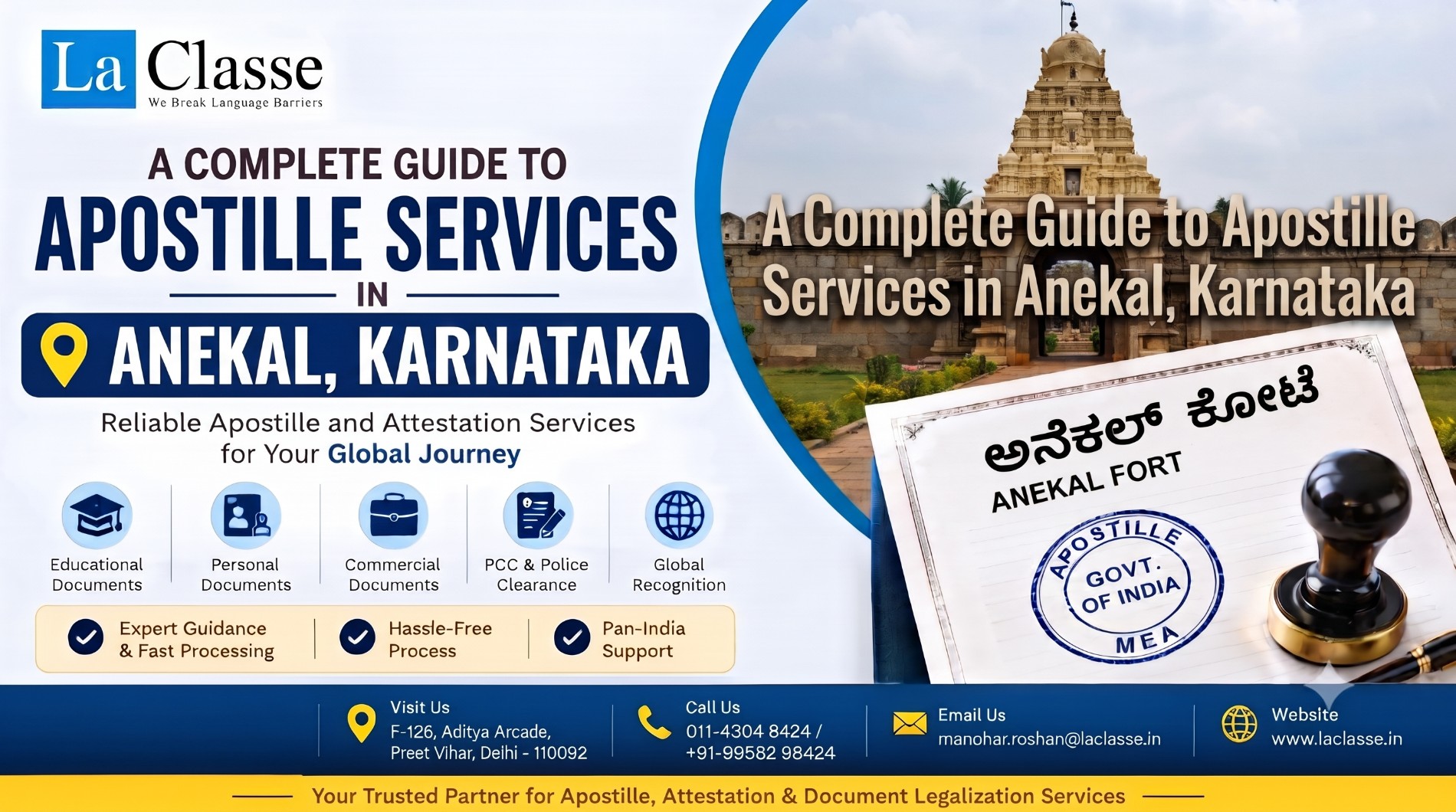 Apostille in Anekal, Karnataka: Complete Guide