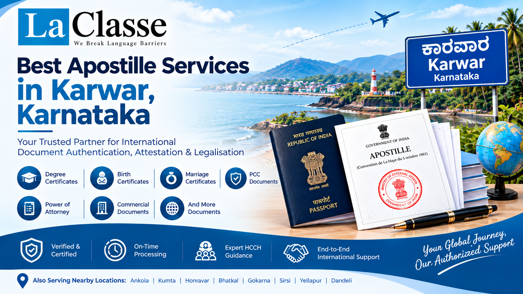 Expert Apostille Services in Karwar for Global Documents