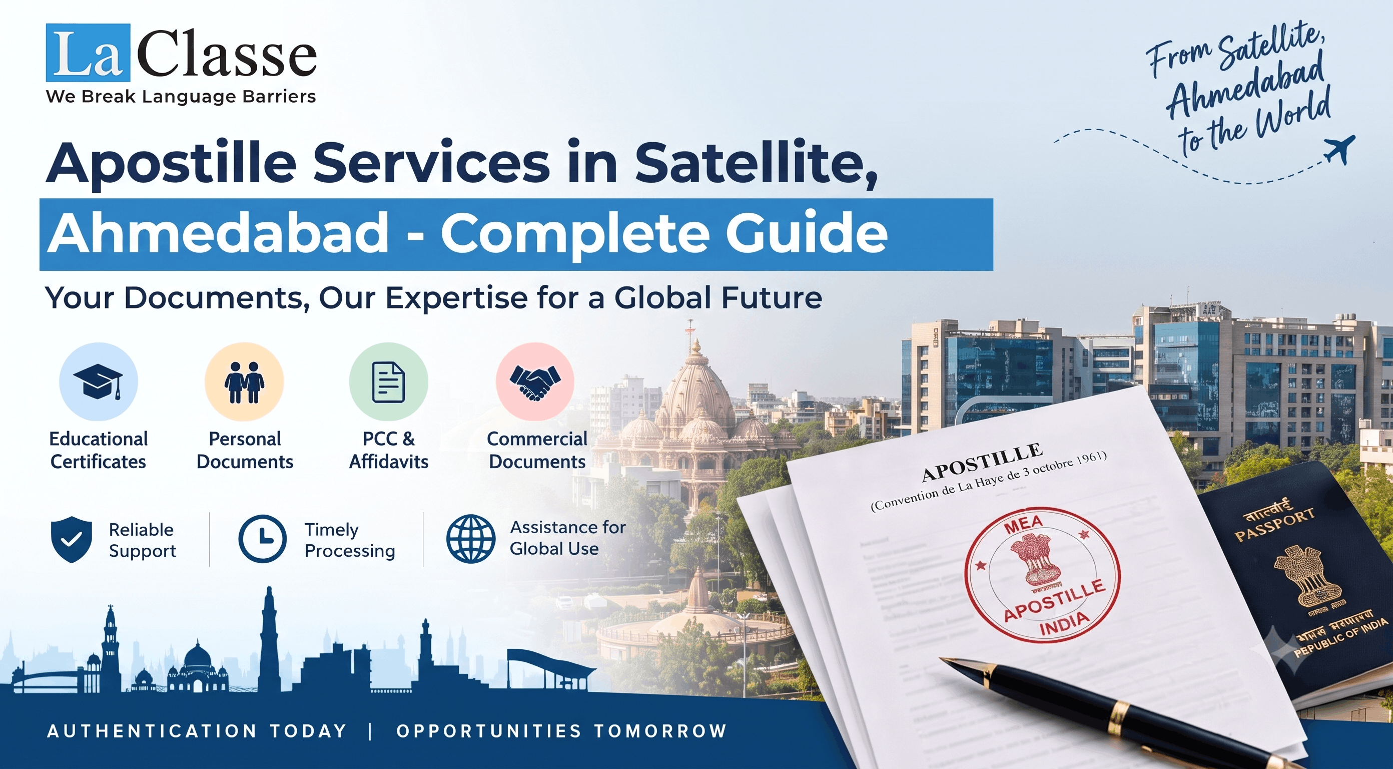 Professional Apostille Services in Satellite, Ahmedabad: A Complete Guide