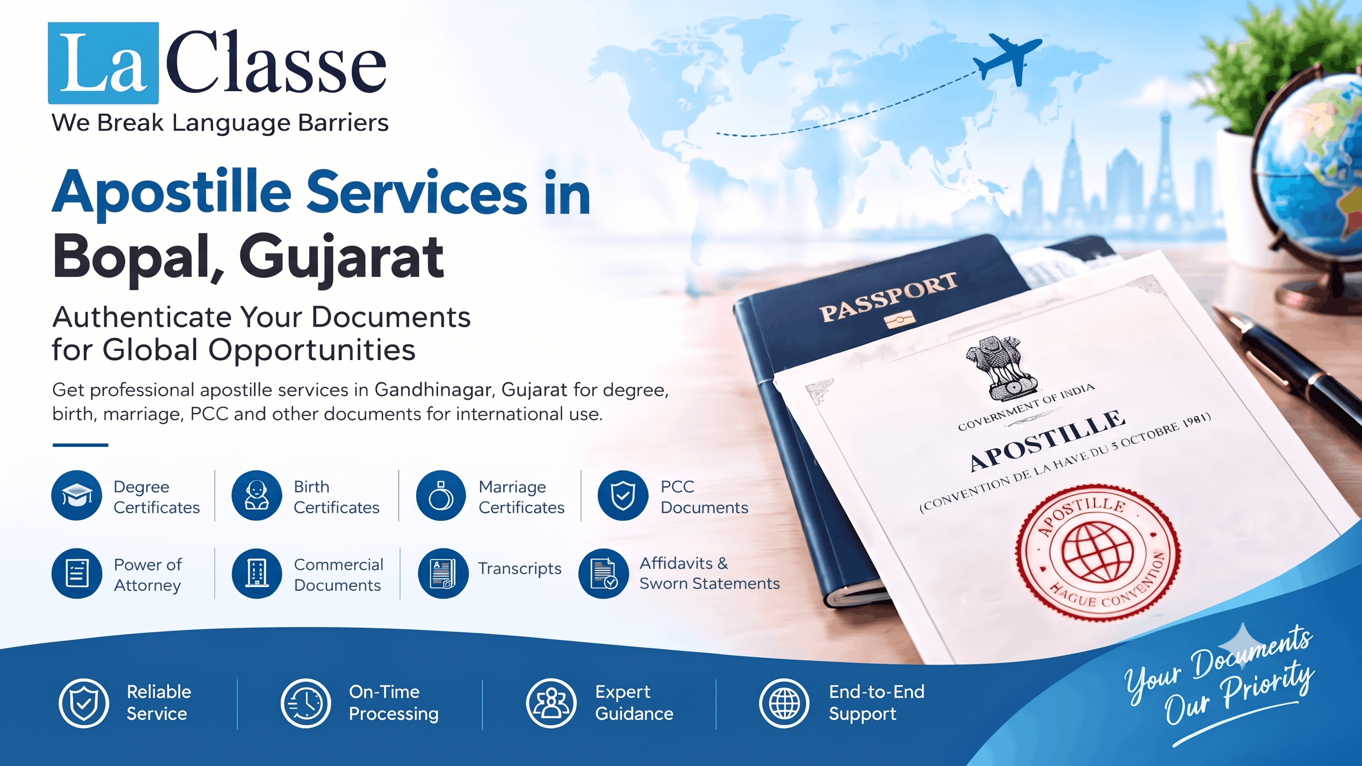 Apostille Services in Bopal, Gujarat – An Informational Guide