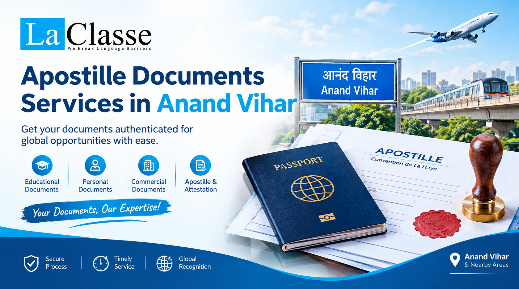 Apostille Documents Services in Anand Vihar