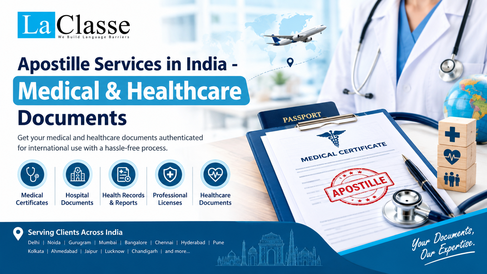 Apostille Services in India - Medical & Healthcare Documents