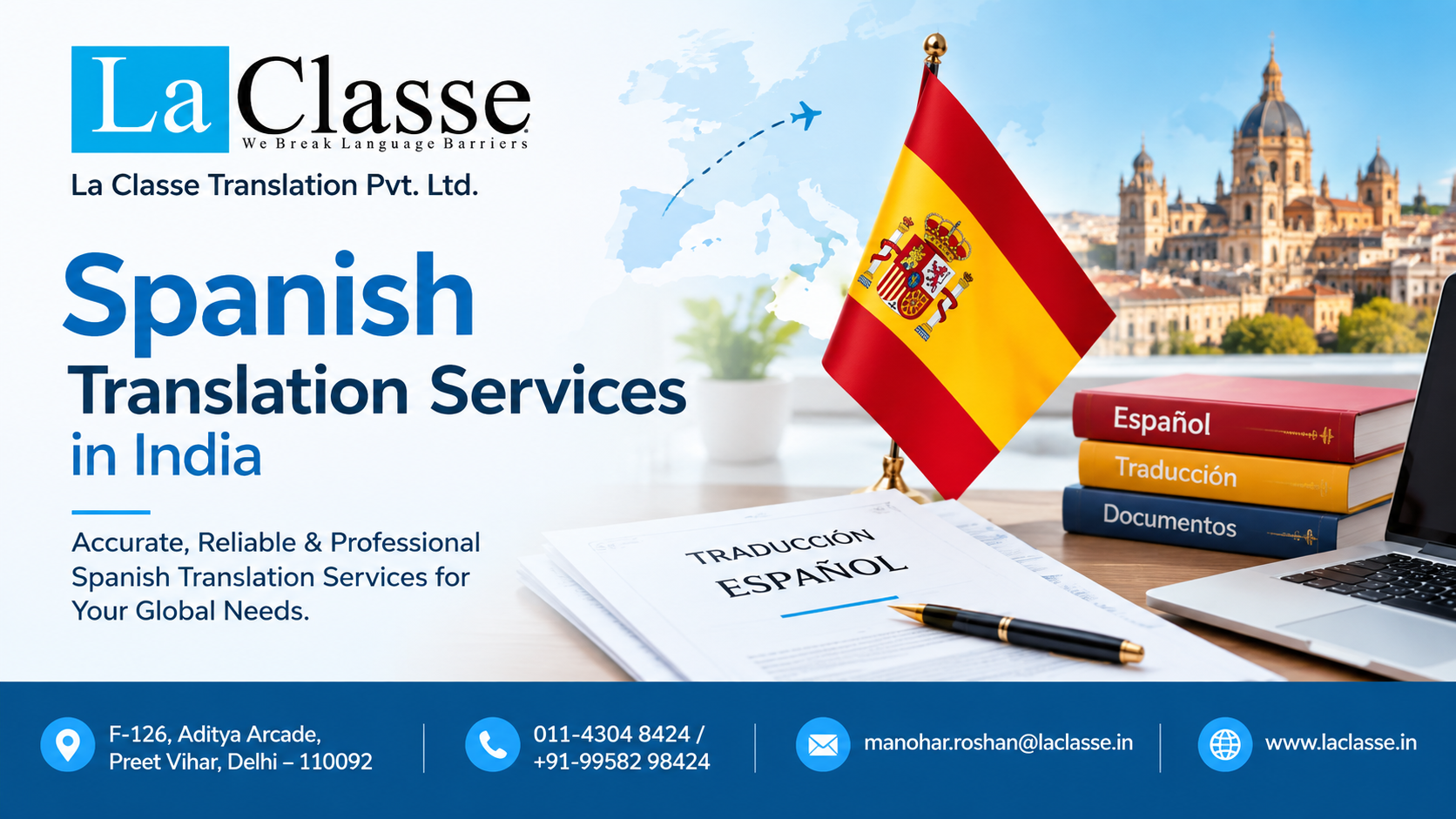 Spanish Translation Services in India