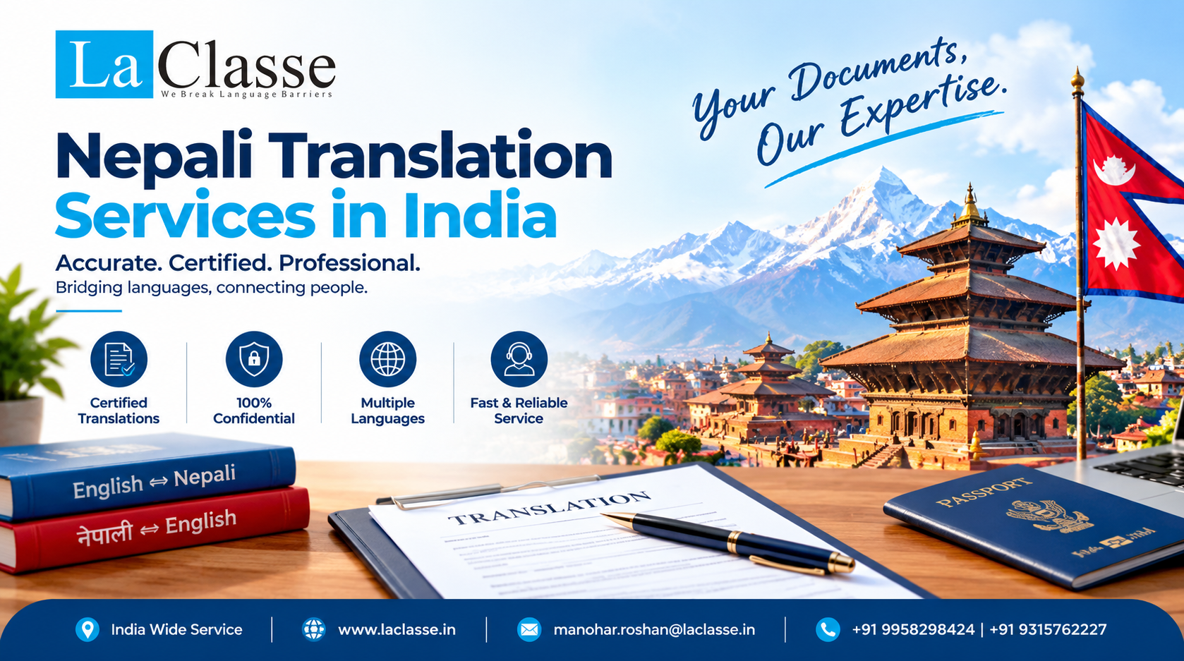 Nepali Translation Services in India