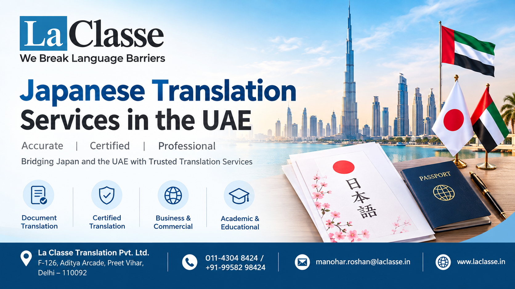 Japanese Translation Services in the UAE