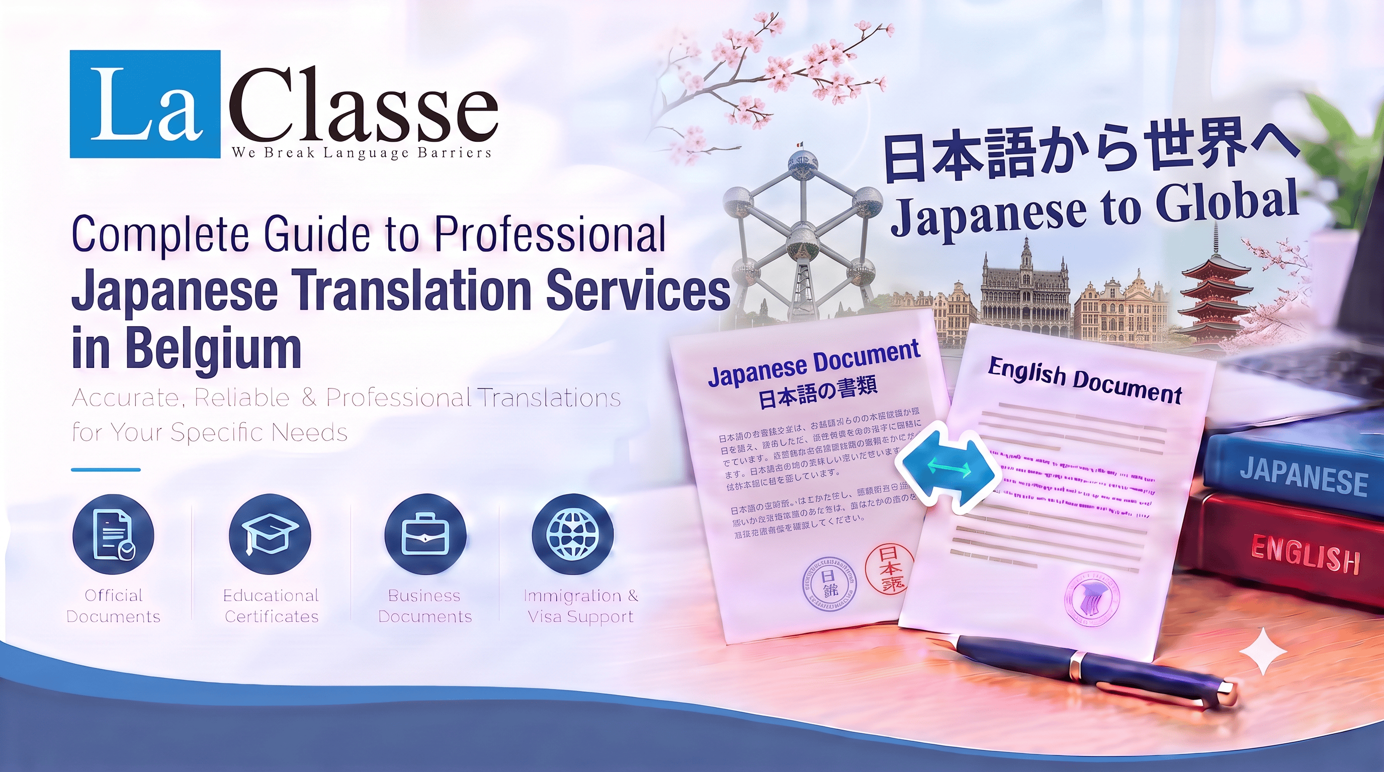 Japanese Translation Services in Belgium
