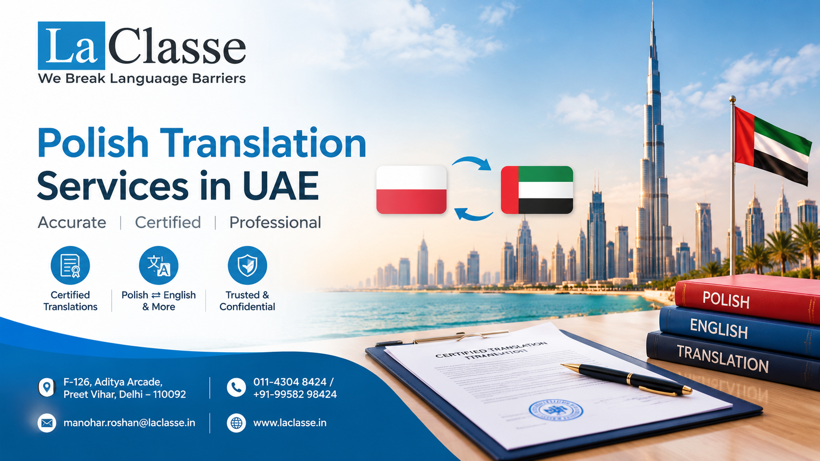 Polish Translation Services in UAE