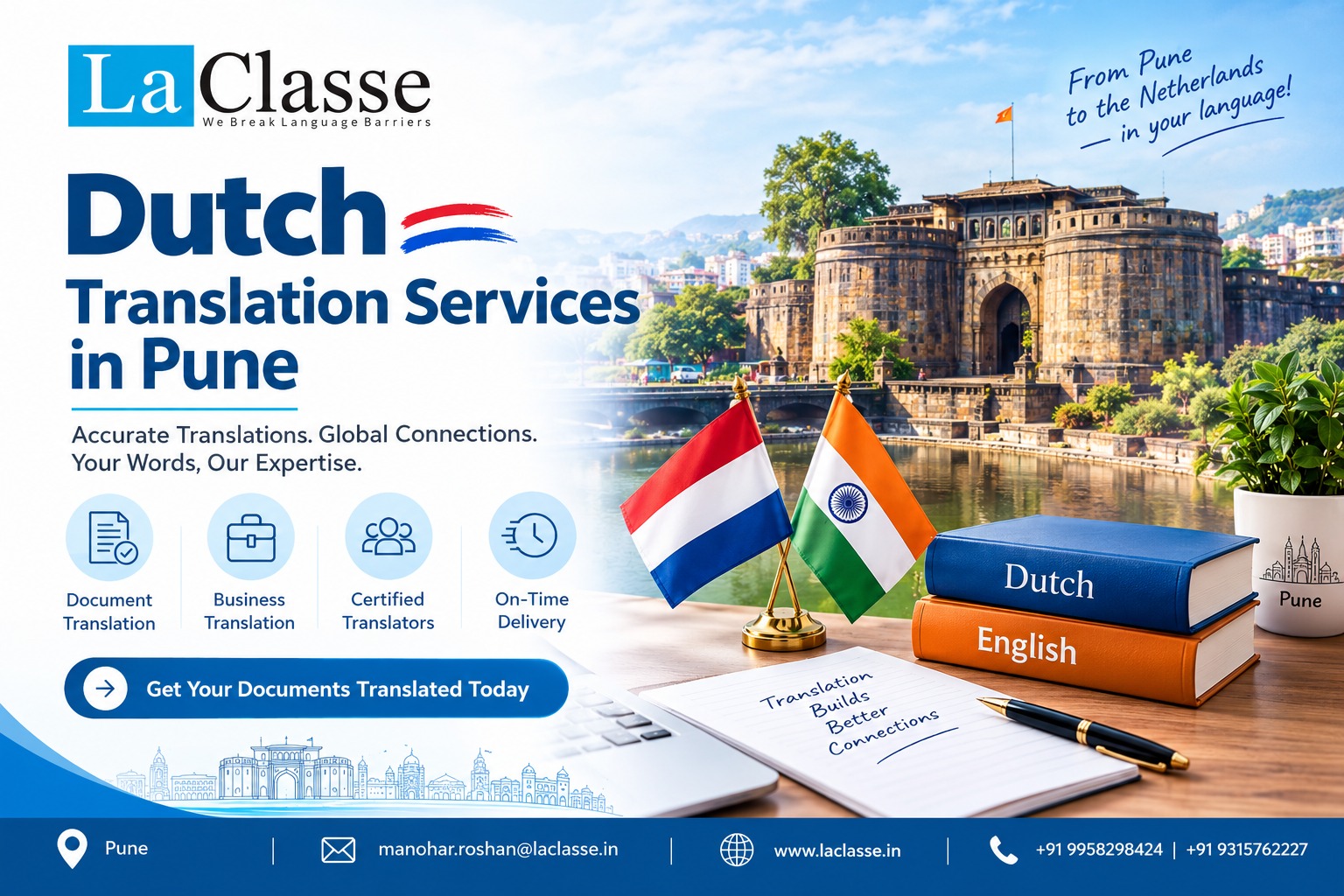 Dutch Translation Services in Pune