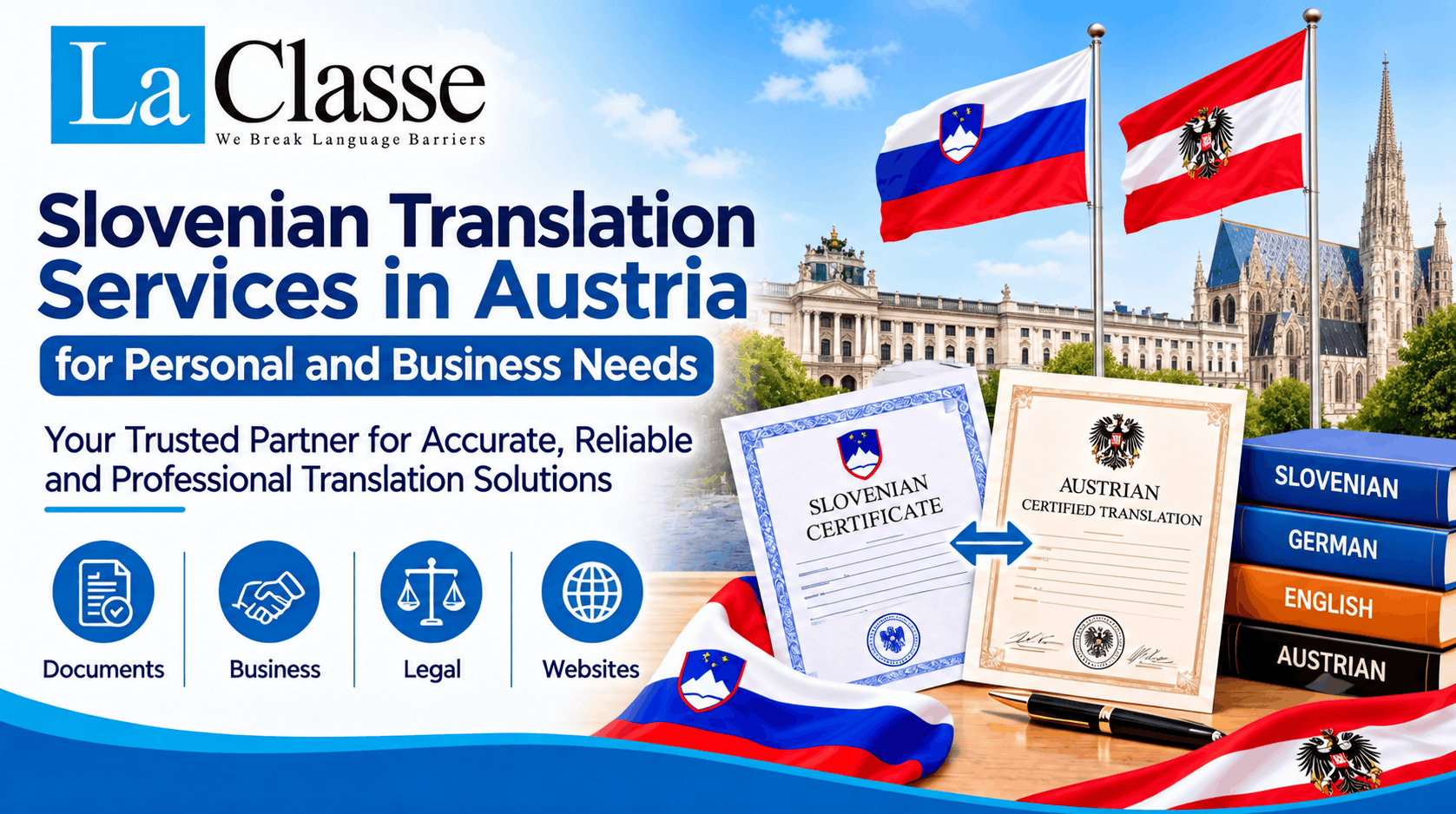 Slovenian Translation Services in Austria for Official Documents