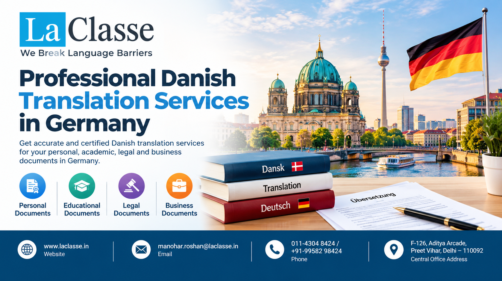 Professional Danish Translation Services in Germany