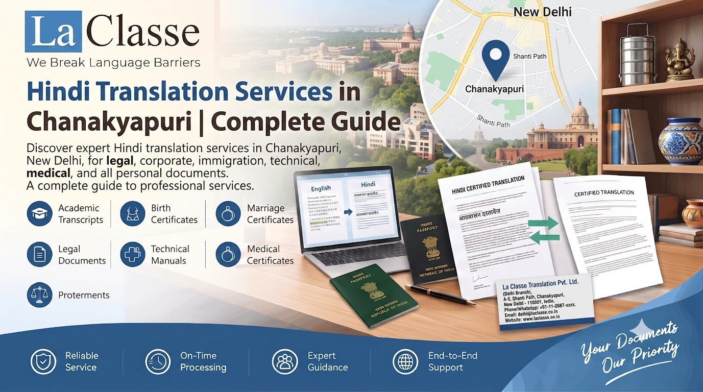 Hindi Translation Services in Chanakyapuri | Complete Guide