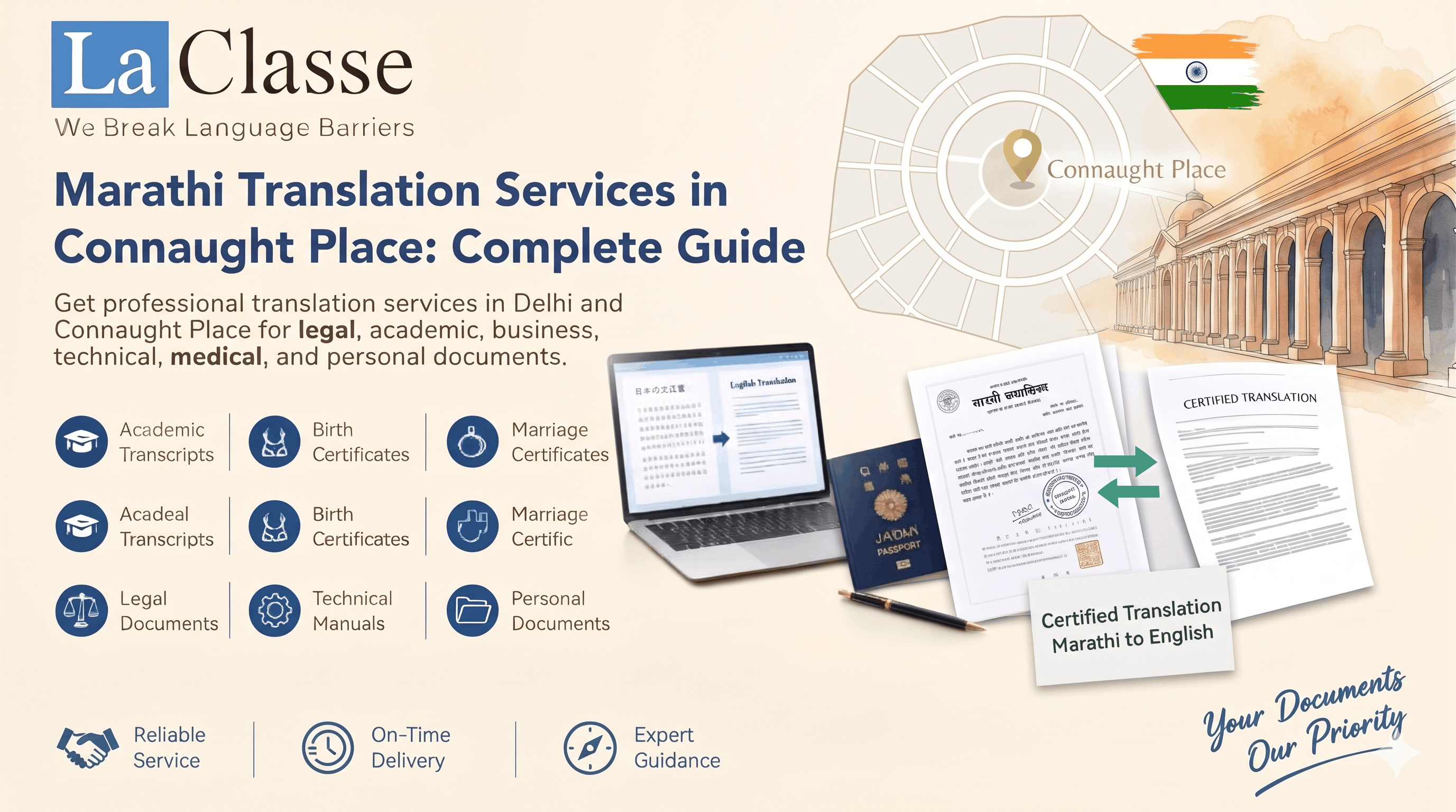 Marathi Translation Services in Connaught Place: Complete Guide