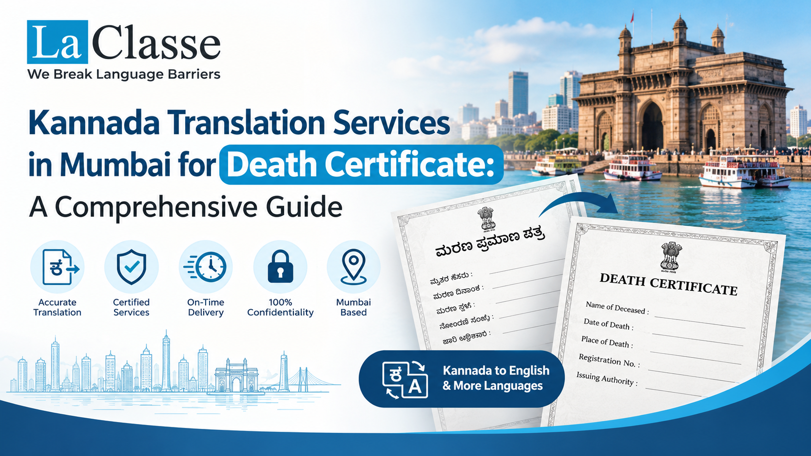 Kannada Translation Services in Mumbai for Death Certificate: A Comprehensive Guide