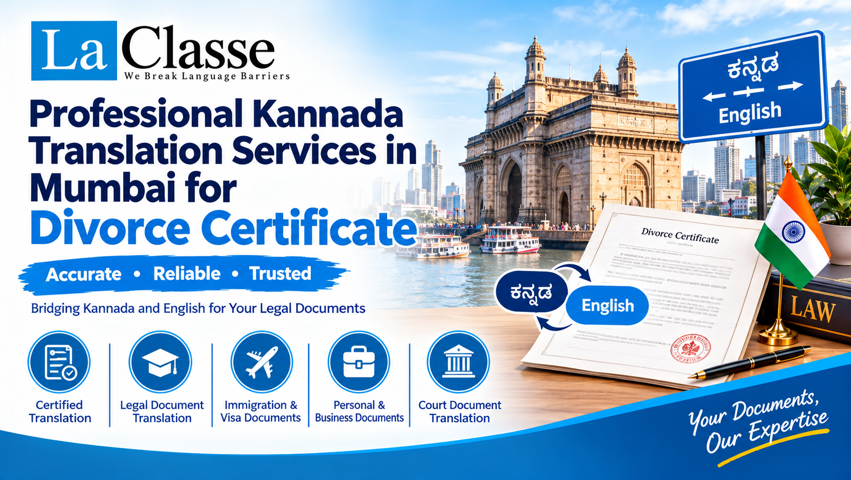 Professional Kannada Translation Services in Mumbai for Divorce Certificate