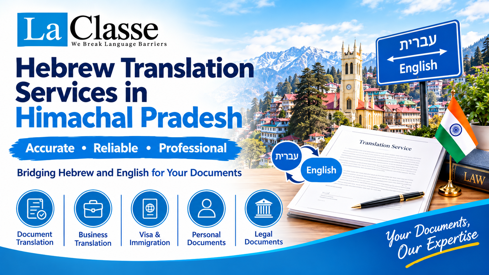 Hebrew Translation Services in Himachal Pradesh