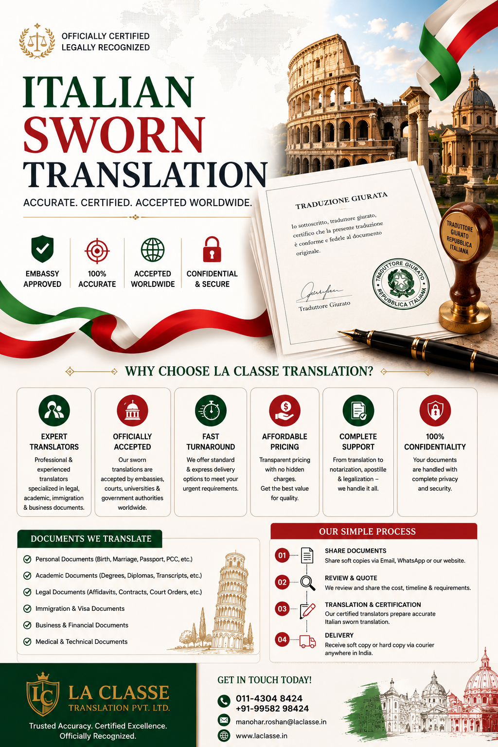 What Is an Italian Sworn Translation